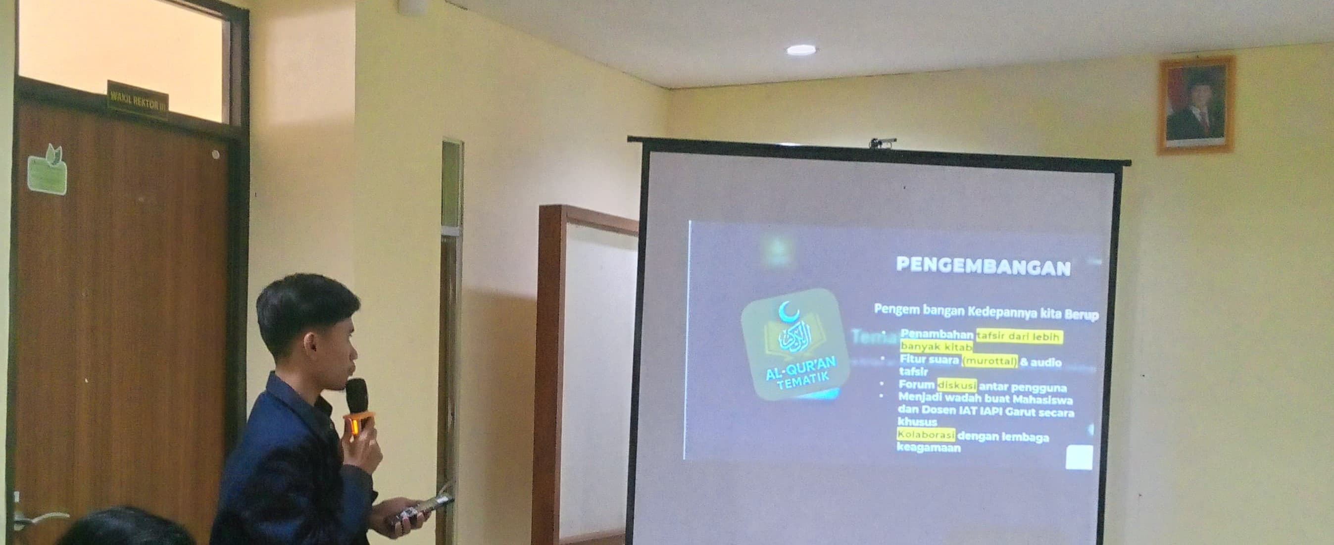 Spektakuler, 9 Aplikasi Edukatif Al Quran Karya Mahasiswa Ilmu AL Quran & Tafsir IAI Persis Garut Diluncurkan