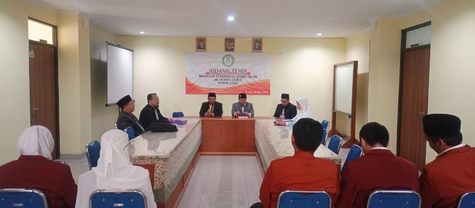 Torehkan Sejarah, Prodi MPAI IAI Persis Garut Sukses Gelar Sidang Tesis Perdana