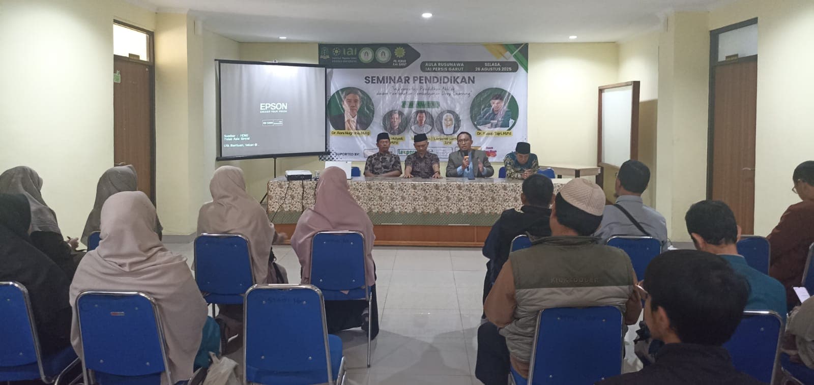 Prodi MPAI IAI Persis Garut Kolaborasi Menggelar Seminar Pendidikan Akhlak Berbasis Deep Learning