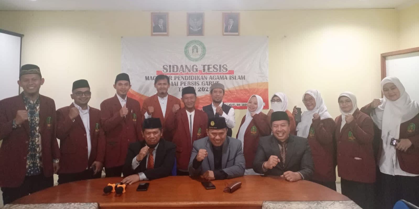 Prodi MPAI IAI Persis Garut Menggelar Sidang Tesis Gelombang Kedua