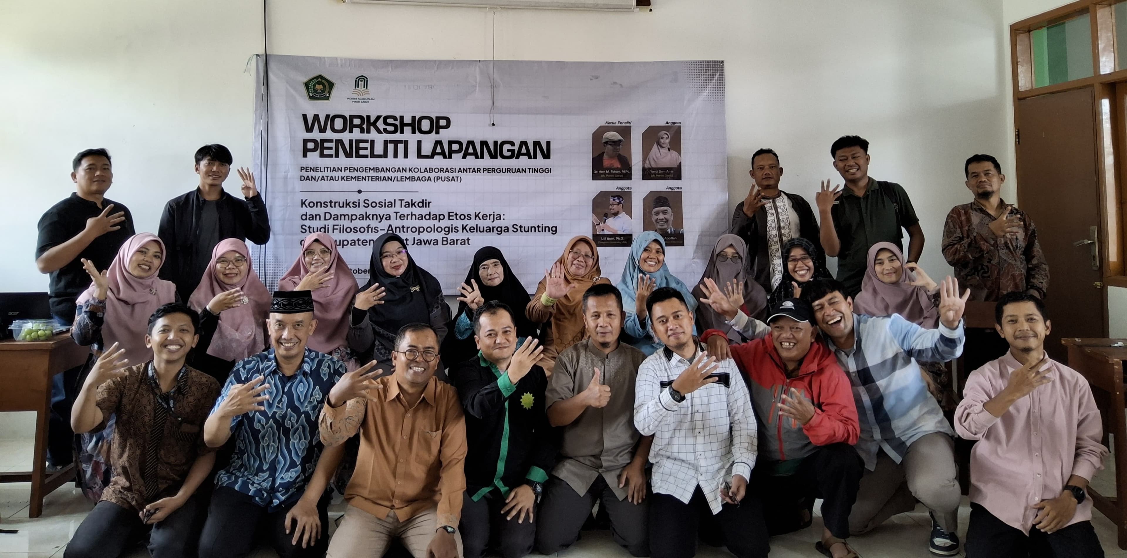 IAI Persis Garut Gelar Workshop Peneliti Lapangan untuk Penguatan Riset Kolaboratif