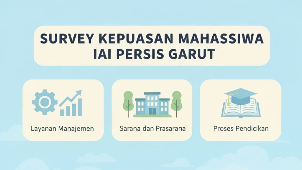LPM IAI Persis Garut Rilis Survey Kepuasan Mahasiswa, Hasilkan Kategori Baik
