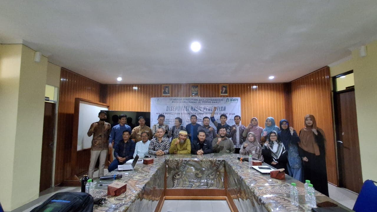 LPPM IAI Persis Garut Gelar Diseminasi Hasil Penelitian Hibah Kompetitif