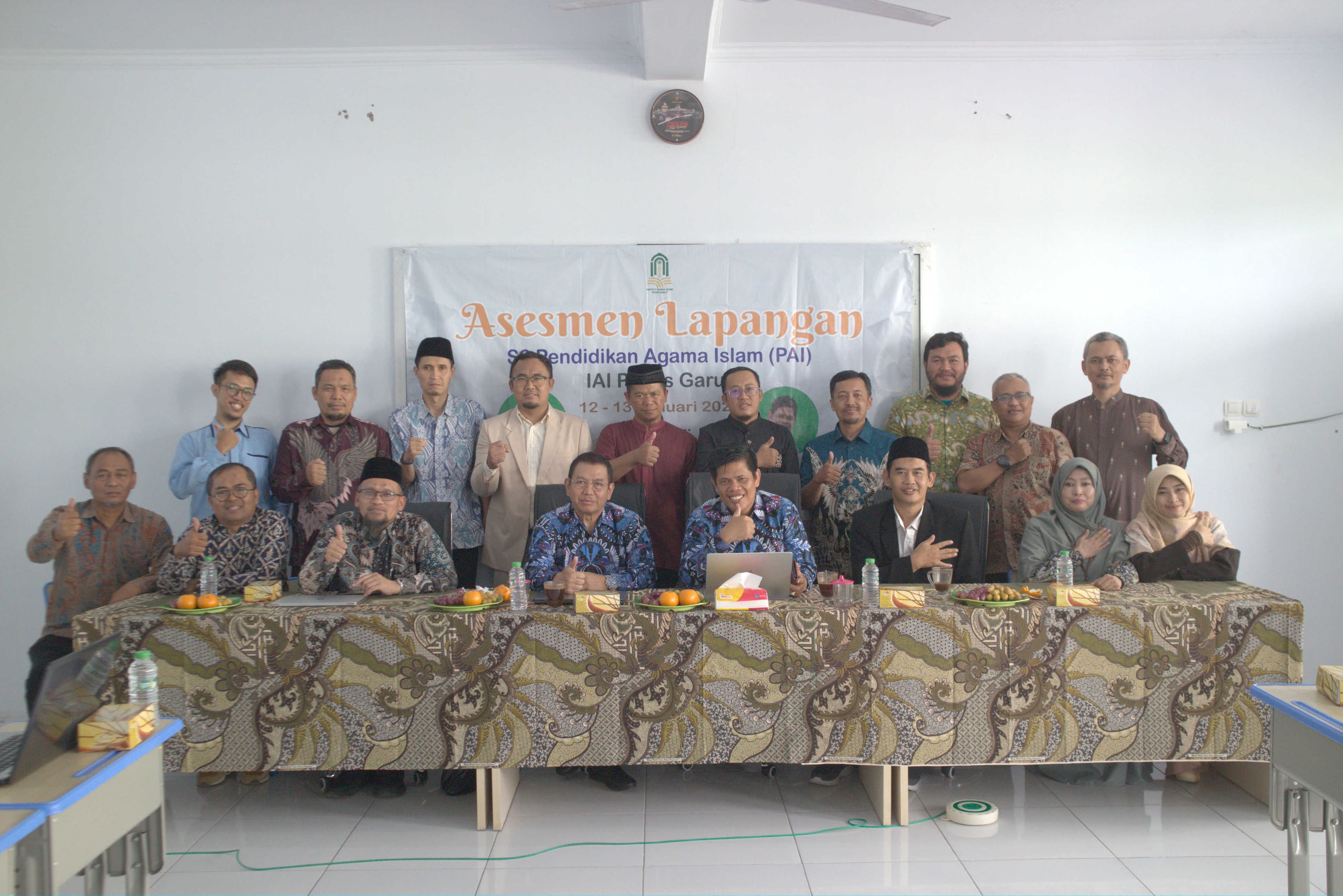 Jalani Evaluasi Eksternal, Asesmen Lapangan Prodi MPAI IAI Persis Garut Berlangsung Sukses